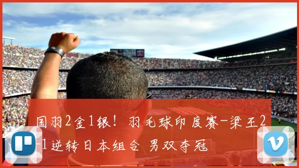 国羽2金1银！羽毛球印度赛-梁王2-1逆转日本组合 男双夺冠