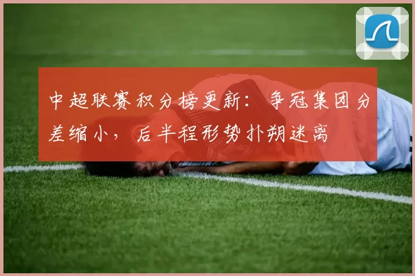 中超联赛积分榜更新：争冠集团分差缩小，后半程形势扑朔迷离